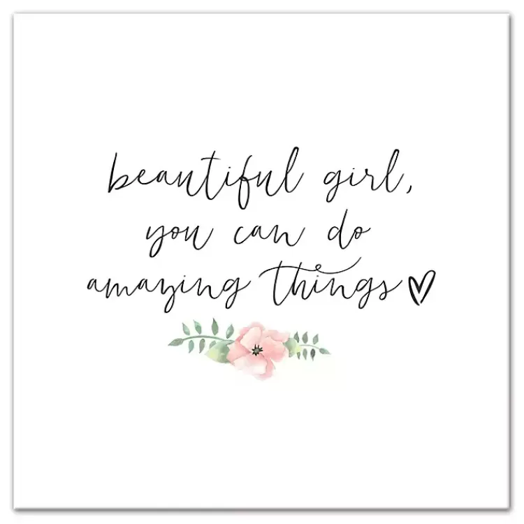Amazing Things Floral Canvas Art Print>Kirklands Home Fashion