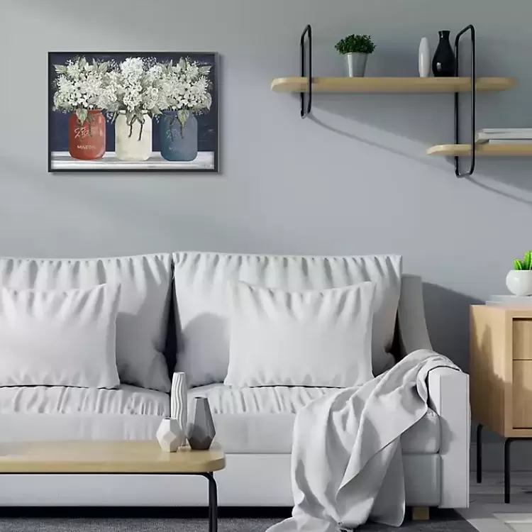Americana Floral Bouquets Framed Art Print>Kirklands Home Online