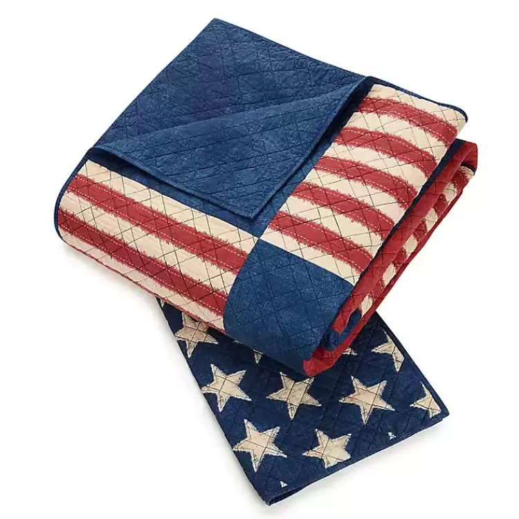 americana_patch_pc_fullqueen_quilt_set_7.webp Americana Patch 3-pc. Full/Queen Quilt Set>Kirklands Home Sale