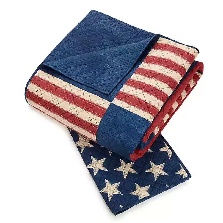 americana_patch_pc_king_quilt_set_6.webp Americana Patch 3-pc. King Quilt Set>Kirklands Home Online