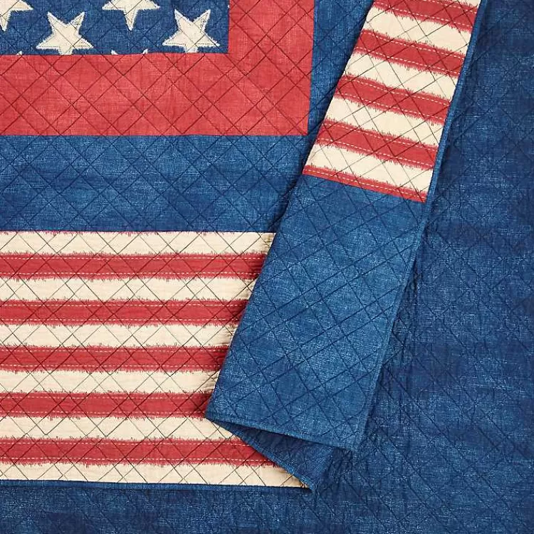 americana_patch_pc_king_quilt_set_9.webp Americana Patch 3-pc. King Quilt Set>Kirklands Home Online