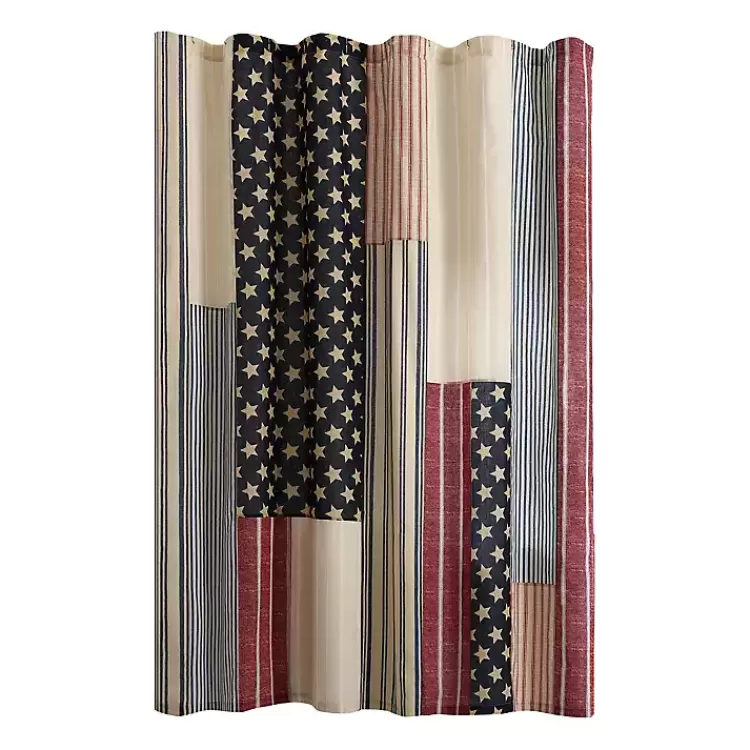 Americana Shower Curtain>Kirklands Home Shop