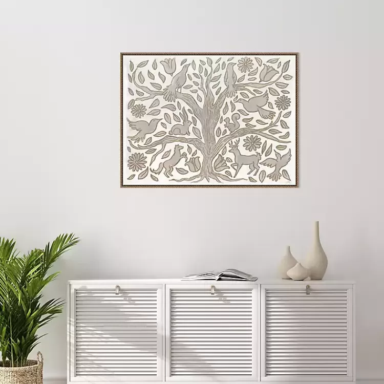 animal_tree_canvas_art_print_x_in_6.webp Animal Tree Canvas Art Print, 42x32 in.>Kirklands Home New