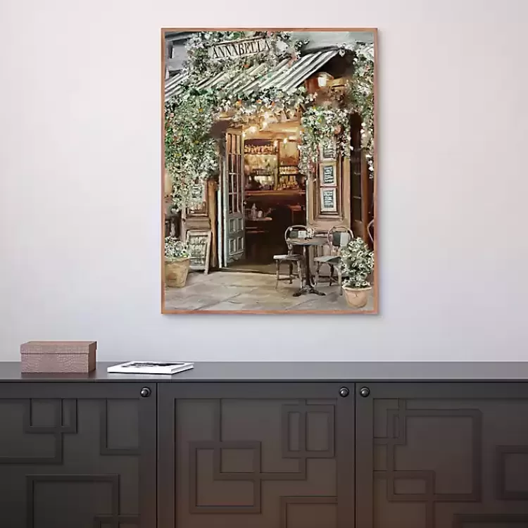 Annabella Parisian Bistro Framed Canvas Art Print>Kirklands Home Best Sale