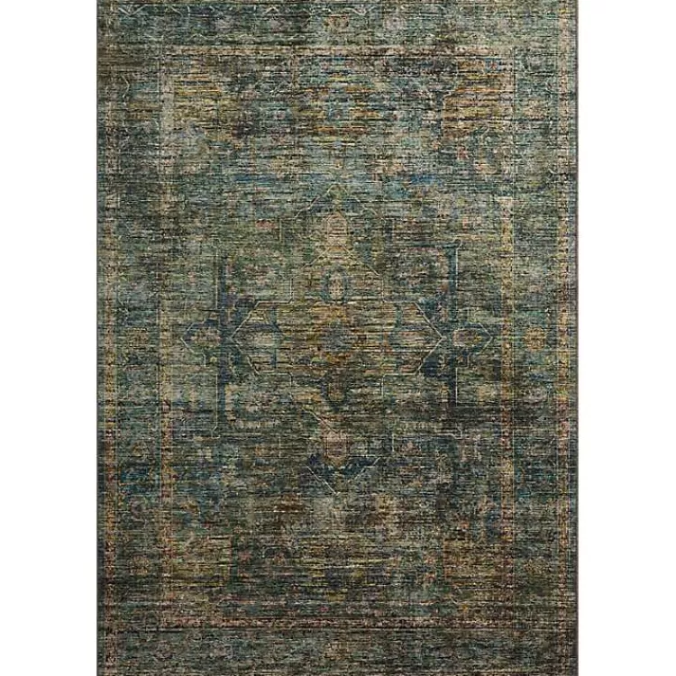 Anniston Vintage Blue Accent Rug, 2x4>Kirklands Home Outlet