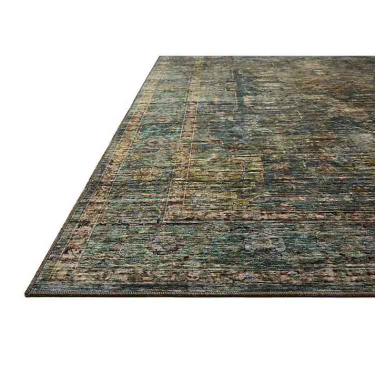 Anniston Vintage Blue Area Rug, 5x8>Kirklands Home Store