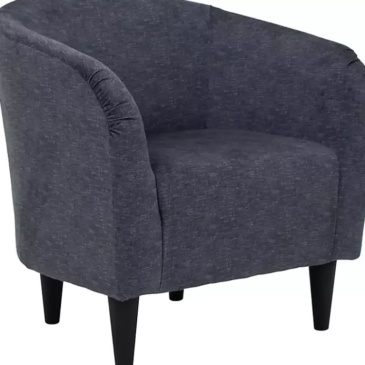 Anthracite Aston Barrel Accent Chair>Kirklands Home Best Sale