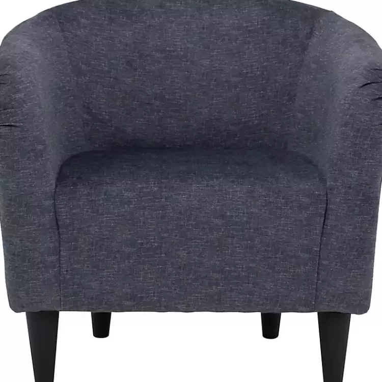 Anthracite Aston Barrel Accent Chair>Kirklands Home Best Sale