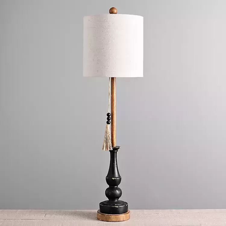 Antique Black Allison Buffet Lamp>Kirklands Home Discount