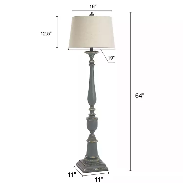 antique_blue_bourgault_floor_lamp_6.webp Antique Bourgault Floor Lamp>Kirklands Home Sale
