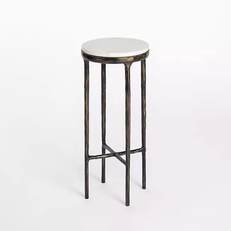 Antique Brass & Marble Cocktail Table>Kirklands Home Flash Sale