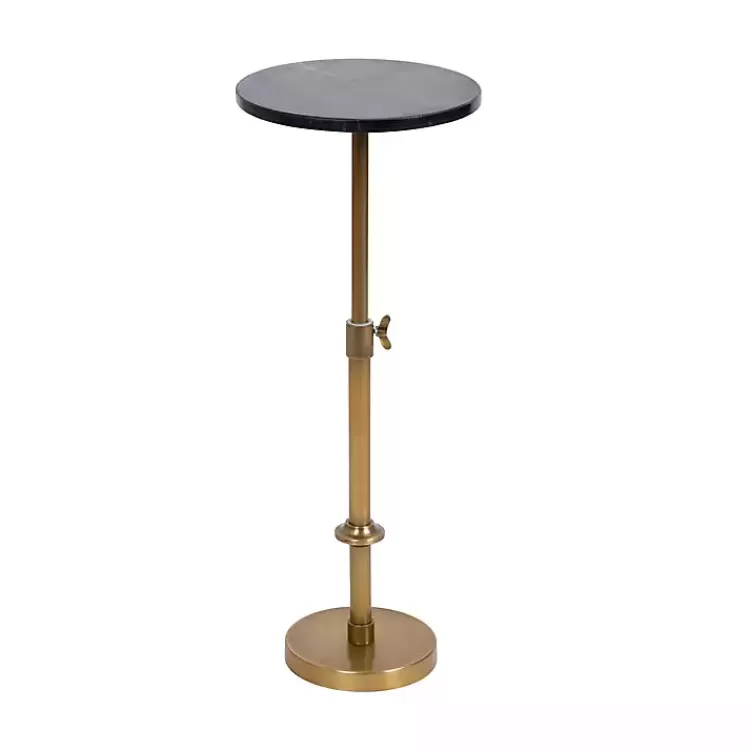 antique_brass_and_black_marble_adjustable_table_4.webp Antique Brass and Marble Adjustable Table>Kirklands Home Store