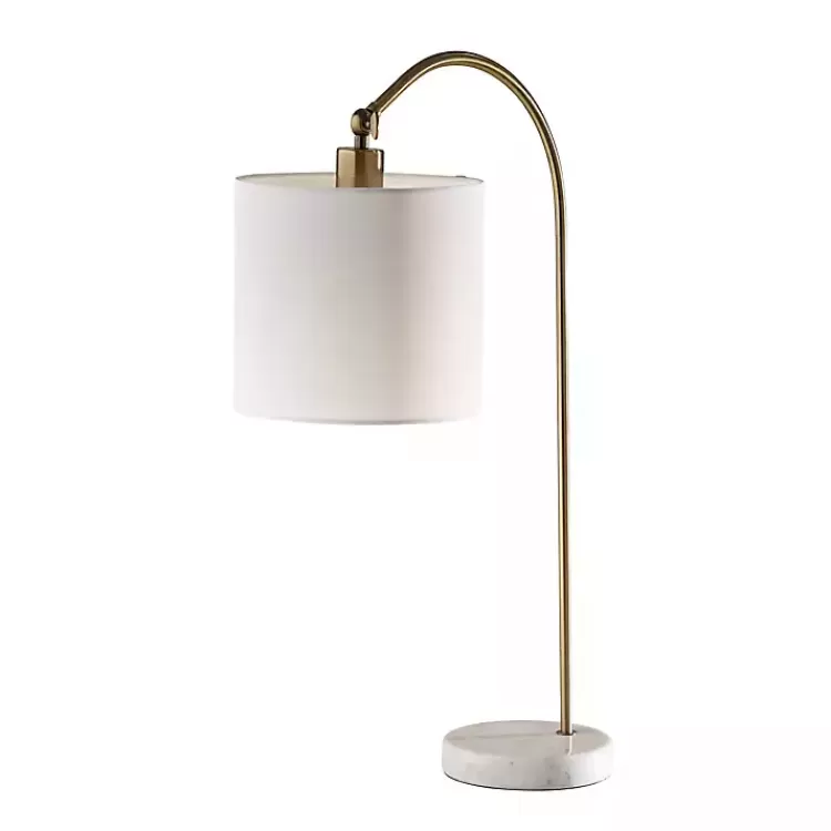 Antique Brass Arc Table Lamp>Kirklands Home Shop
