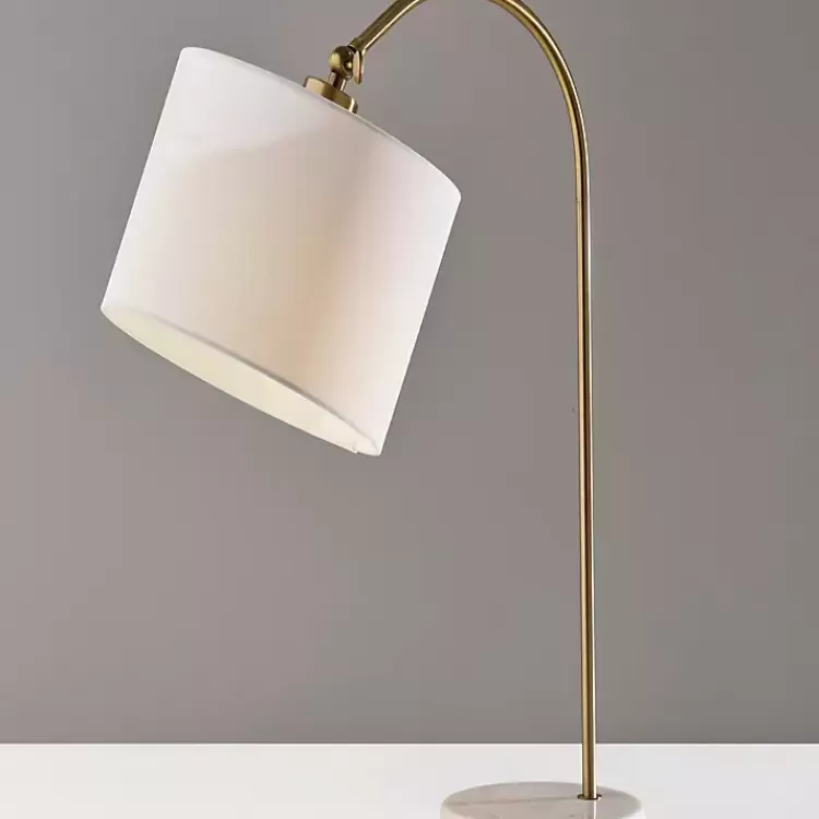 Antique Brass Arc Table Lamp>Kirklands Home Shop