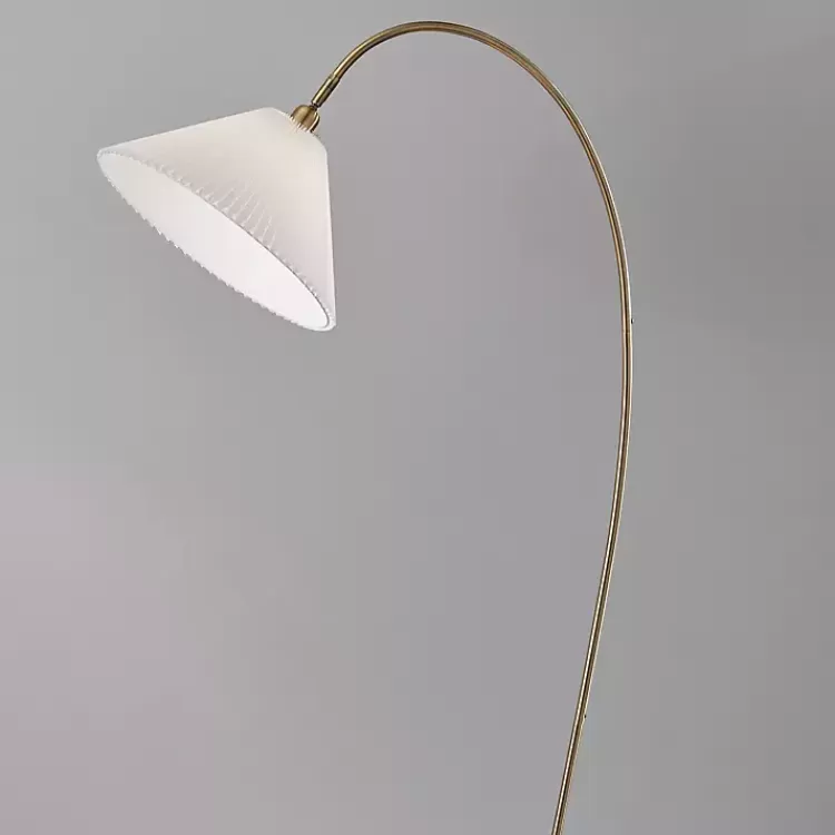 Antique Brass Curved Arch Floor Lamp>Kirklands Home Hot