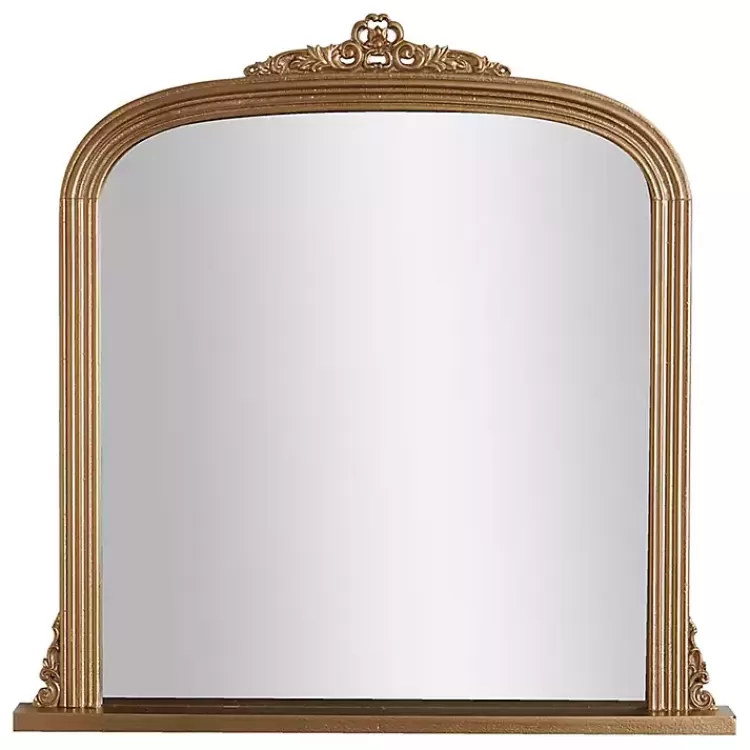 antique_brass_ornate_filigree_mirror_2.webp Antique Brass Ornate Filigree Mirror>Kirklands Home Clearance
