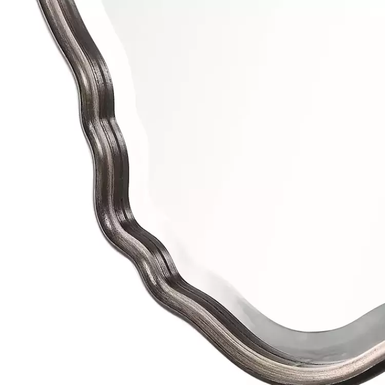 antique_bronze_and_silver_curved_wooden_mirror_3.webp Antique Bronze and Silver Curved Wooden Mirror>Kirklands Home Outlet
