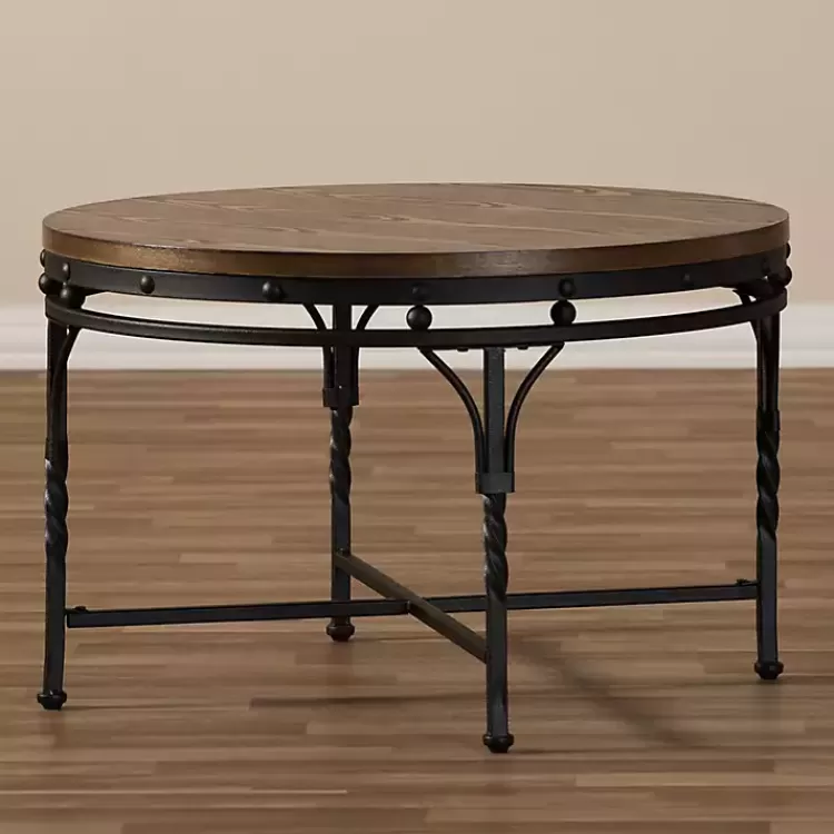 antique_bronze_round_coffee_table_4.webp Antique Bronze Round Coffee Table>Kirklands Home Hot