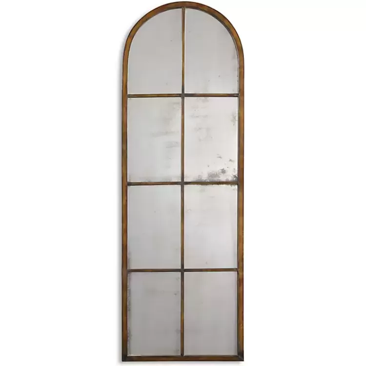 Antique Gold Arched Metal Mirror>Kirklands Home Best