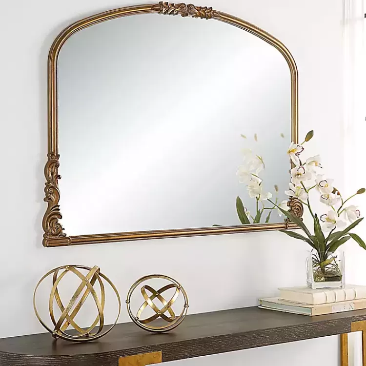 Antique Baroque Arched Wall Mirror>Kirklands Home New