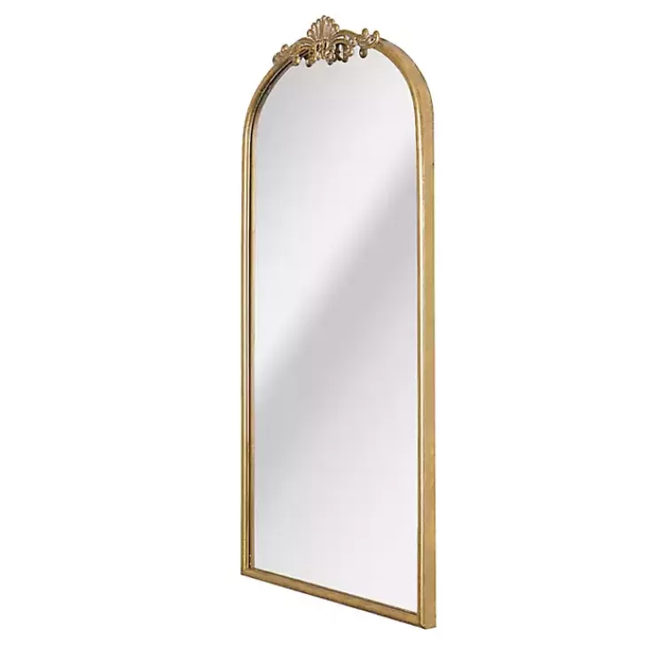 Antique Gold Metal Ornate Arch Wall Mirror>Kirklands Home Cheap