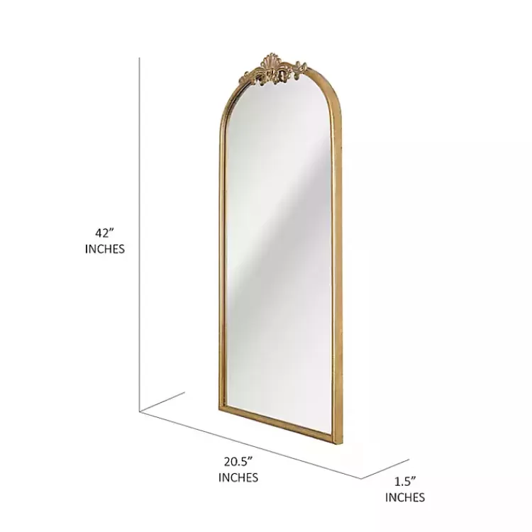 antique_gold_metal_ornate_arch_wall_mirror_7.webp Antique Gold Metal Ornate Arch Wall Mirror>Kirklands Home Cheap