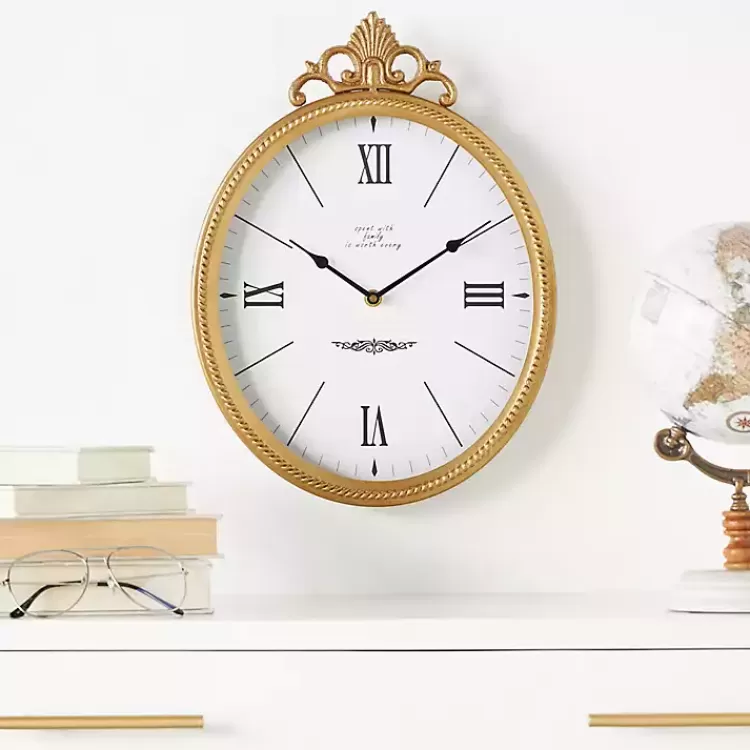 antique_gold_metal_scroll_wall_clock_6.webp Antique Gold Metal Scroll Wall Clock>Kirklands Home Discount