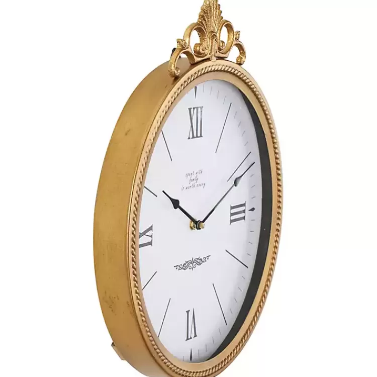 antique_gold_metal_scroll_wall_clock_8.webp Antique Gold Metal Scroll Wall Clock>Kirklands Home Discount