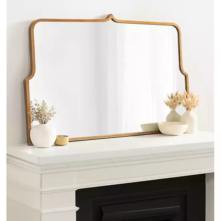 antique_gold_metal_wide_arched_wall_mirror_5.webp Antique Gold Metal Wide Arched Wall Mirror>Kirklands Home Online