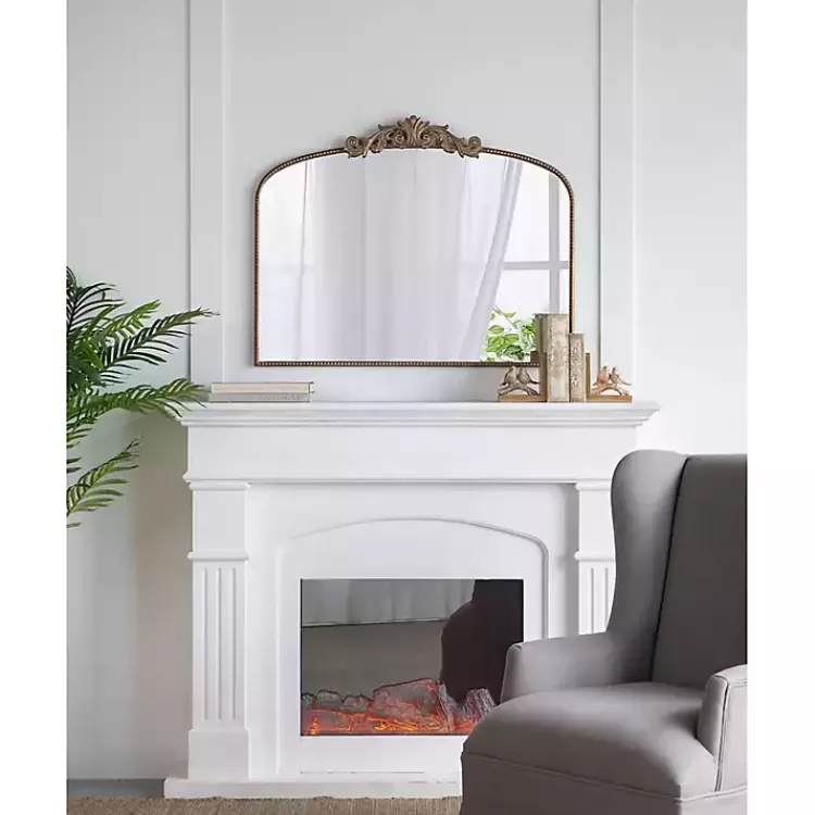 antique_gold_studded_floral_scroll_mirror_5.webp Antique Gold Studded Floral Scroll Mirror>Kirklands Home Clearance