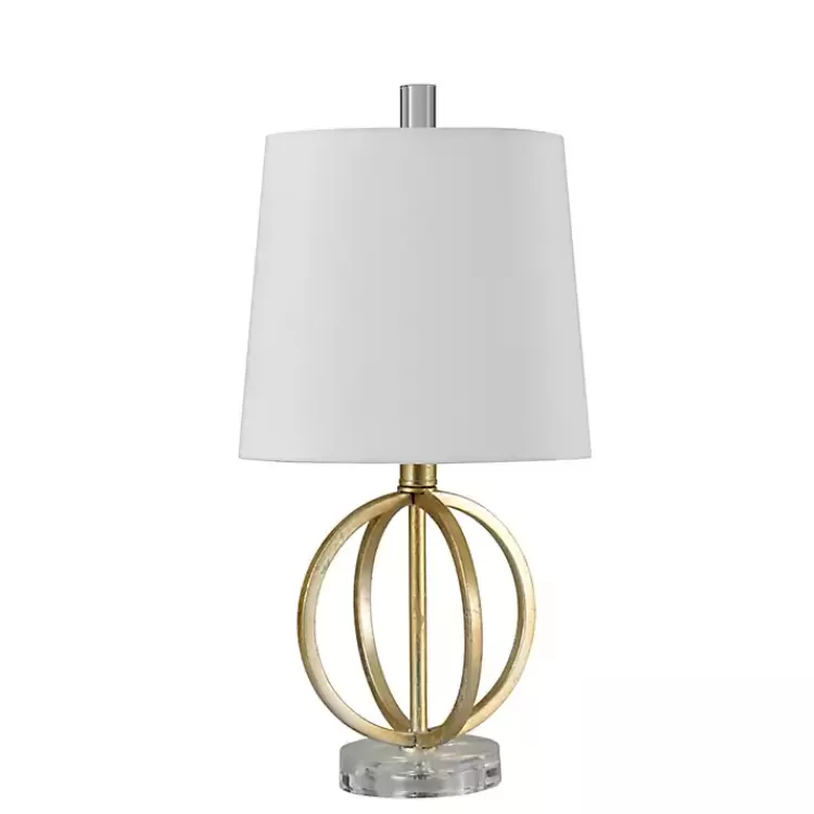 Antique Gold Table Lamp with Steel Base>Kirklands Home Best Sale