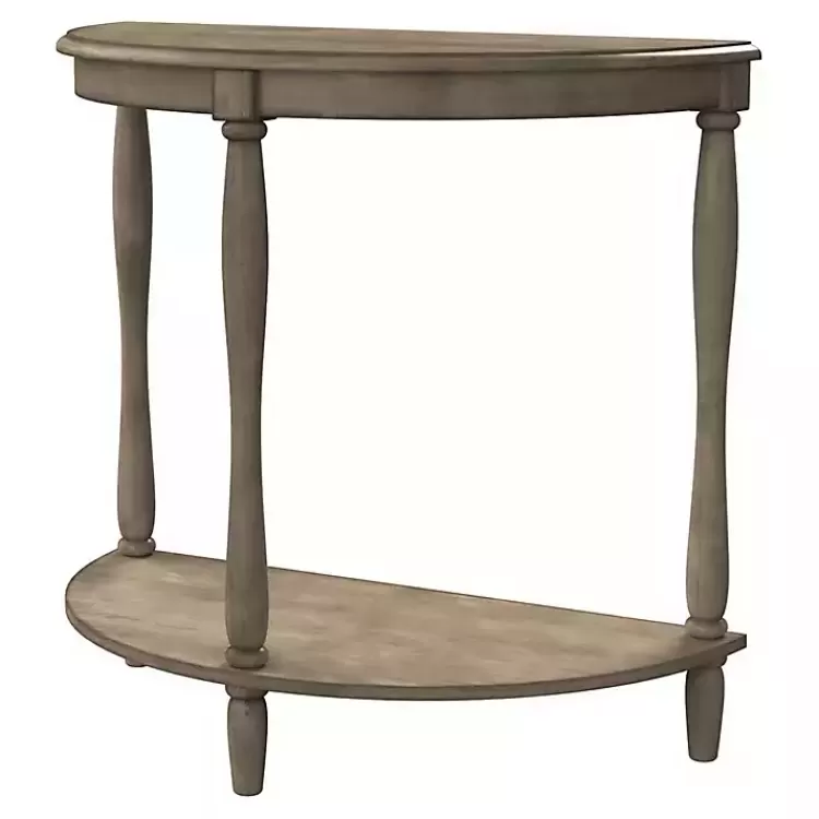 antique_gray_demilune_side_table_2.webp Antique Demilune Side Table>Kirklands Home Cheap