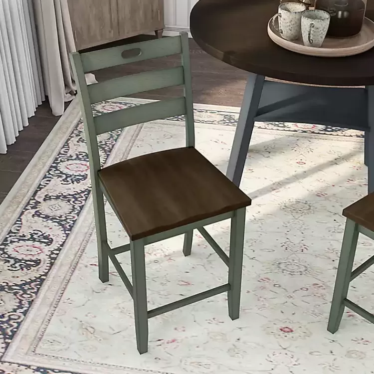 antique_green_wood_counter_stools_set_of__4.webp Antique Wood Counter Stools, Set of 2>Kirklands Home Clearance