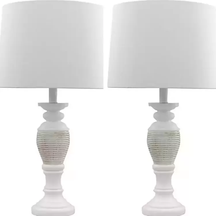 Antique Spun Center Table Lamps, Set of 2>Kirklands Home Shop