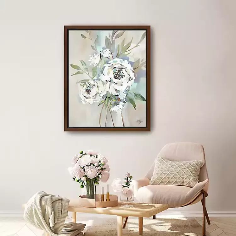 Antique Rose II Framed Canvas Art Print>Kirklands Home Online