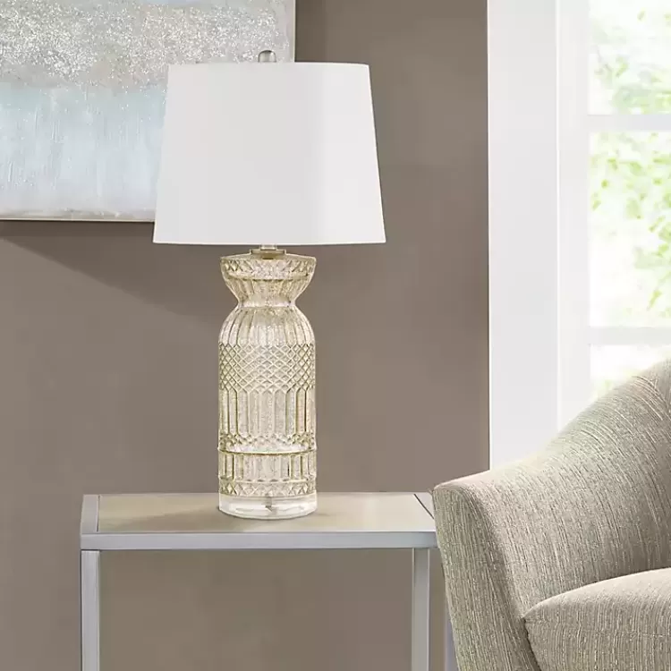 Antique Textured Glass Luxuria Table Lamp>Kirklands Home Best Sale