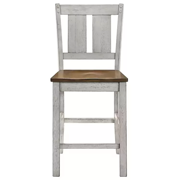 antique_white__dark_brown_pc_counter_stool_set_2.webp Antique White & Dark Brown 2-pc. Counter Stool Set>Kirklands Home Discount