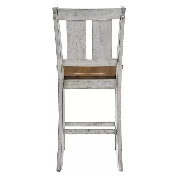 antique_white__dark_brown_pc_counter_stool_set_4.webp Antique White & Dark Brown 2-pc. Counter Stool Set>Kirklands Home Discount
