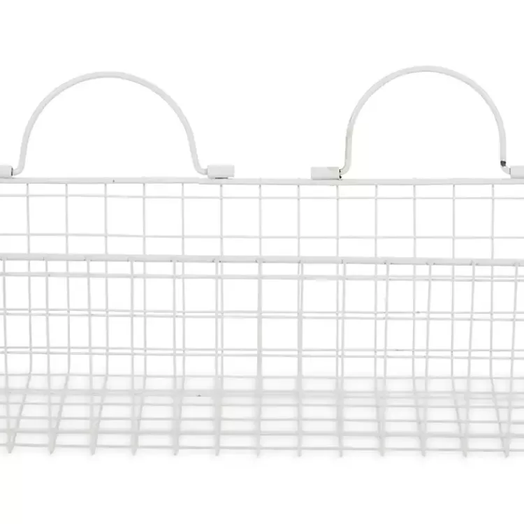 antique_white_pc_long_wire_basket_set__in_2.webp Antique White 2-pc. Long Wire Basket Set, 17 in.>Kirklands Home Store