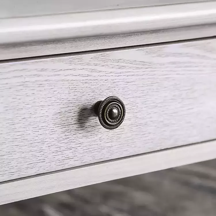 antique_white_wood_drawer_heather_coffee_table_4.webp Antique Wood 4-Drawer Heather Coffee Table>Kirklands Home Online