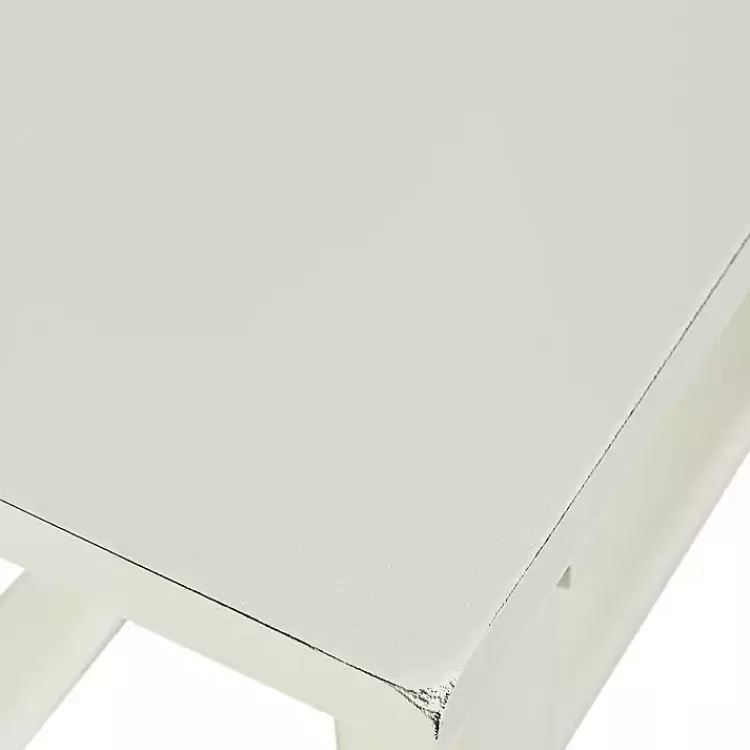 antique_white_wood_noah_bench_3.webp Antique Wood Noah Bench>Kirklands Home Outlet