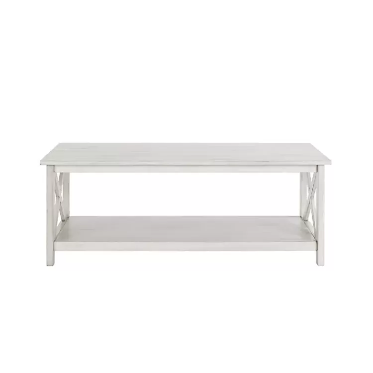 Antique washed Wood Coffee Table>Kirklands Home Cheap
