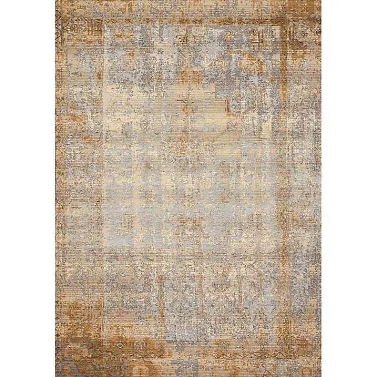 Antiqued Ivory Copper Outdoor Area Rug, 7x11>Kirklands Home Cheap