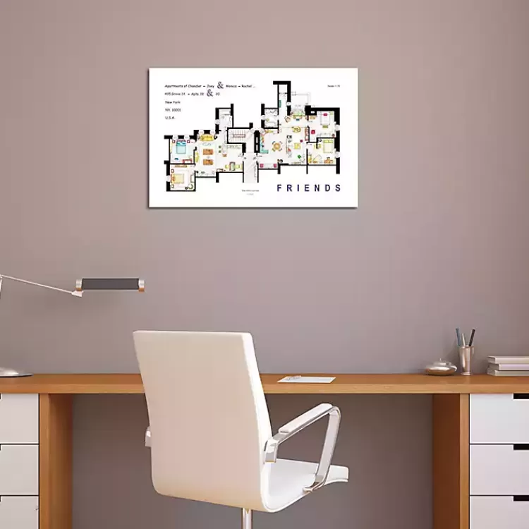 Apartment from Friends Canvas Art Print>Kirklands Home Sale