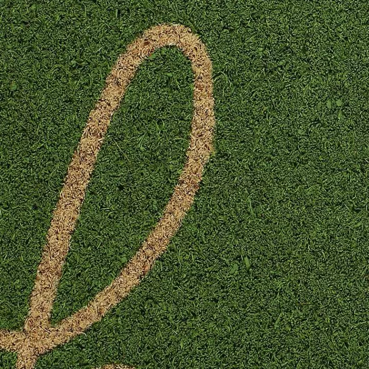 Apple Hello Doormat>Kirklands Home Outlet