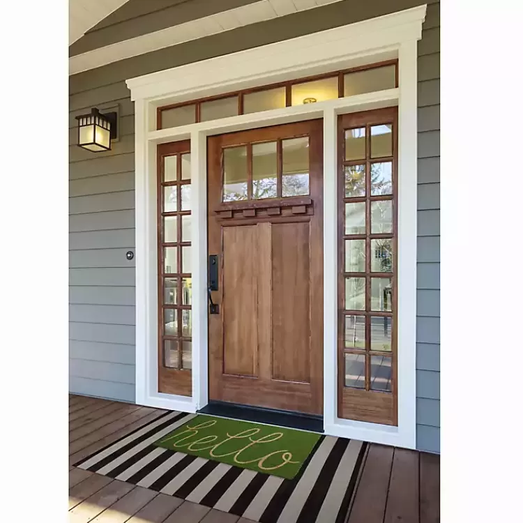 apple_green_hello_doormat_6.webp Apple Hello Doormat>Kirklands Home Outlet
