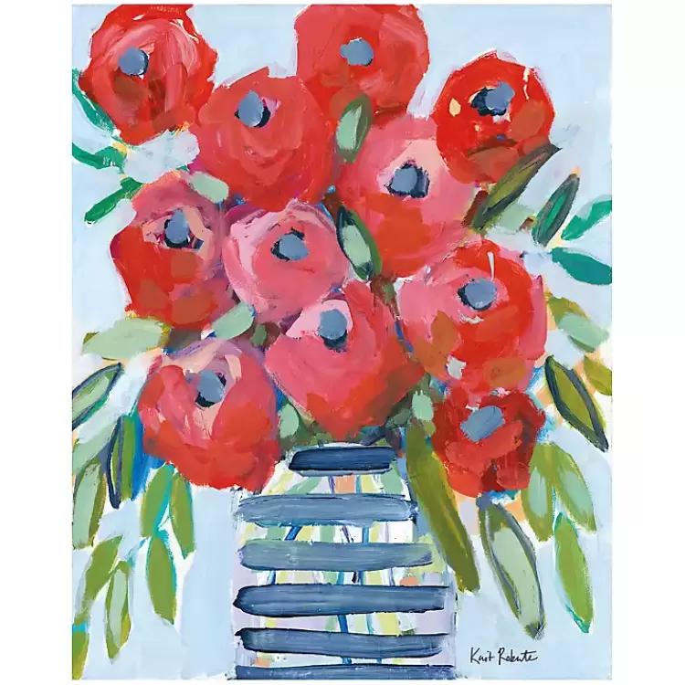 April Shower Give Me Flowers Canvas Art Print>Kirklands Home Cheap
