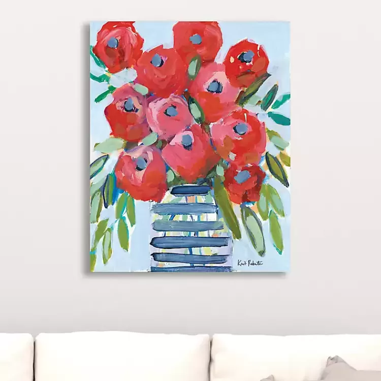 April Shower Give Me Flowers Canvas Art Print>Kirklands Home Cheap