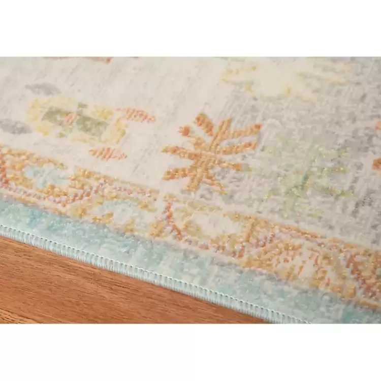 aqua_and_beige_bohemian_area_rug_x_2-1.webp Aqua and Beige Bohemian Area Rug, 5x8>Kirklands Home Best