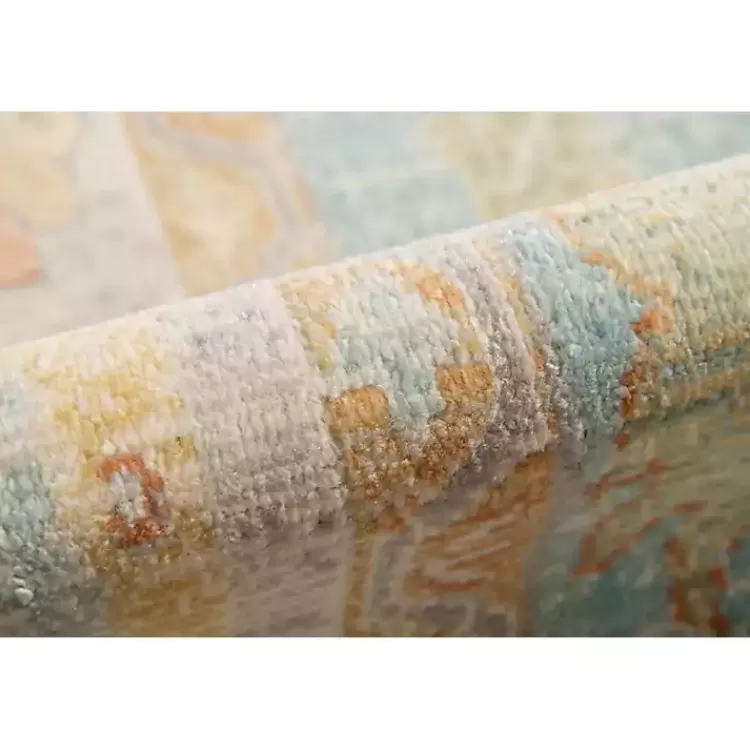 aqua_and_beige_bohemian_area_rug_x_3-1.webp Aqua and Beige Bohemian Area Rug, 5x8>Kirklands Home Best
